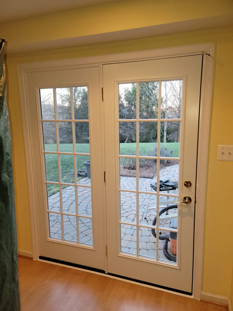 New Entry & Patio Doors for the Hall family in Merrifield VA